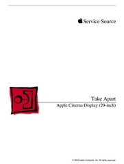 ⭐️ Apple Cinema Display 20 Inch Service Repair Manual PDF on a USB Flash Drive