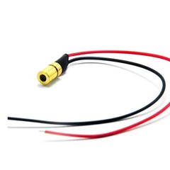5pcs 405nm 5mW Dot Focusable Violet/Blue Laser Diode Module Mini Brass Housing