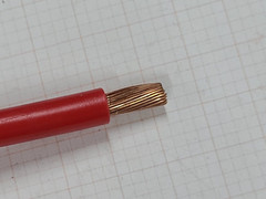 Waytek Wire #4awg 70×22.5B SGT SAE-J1127 Automotive Battery Cable 60V Red /10ft