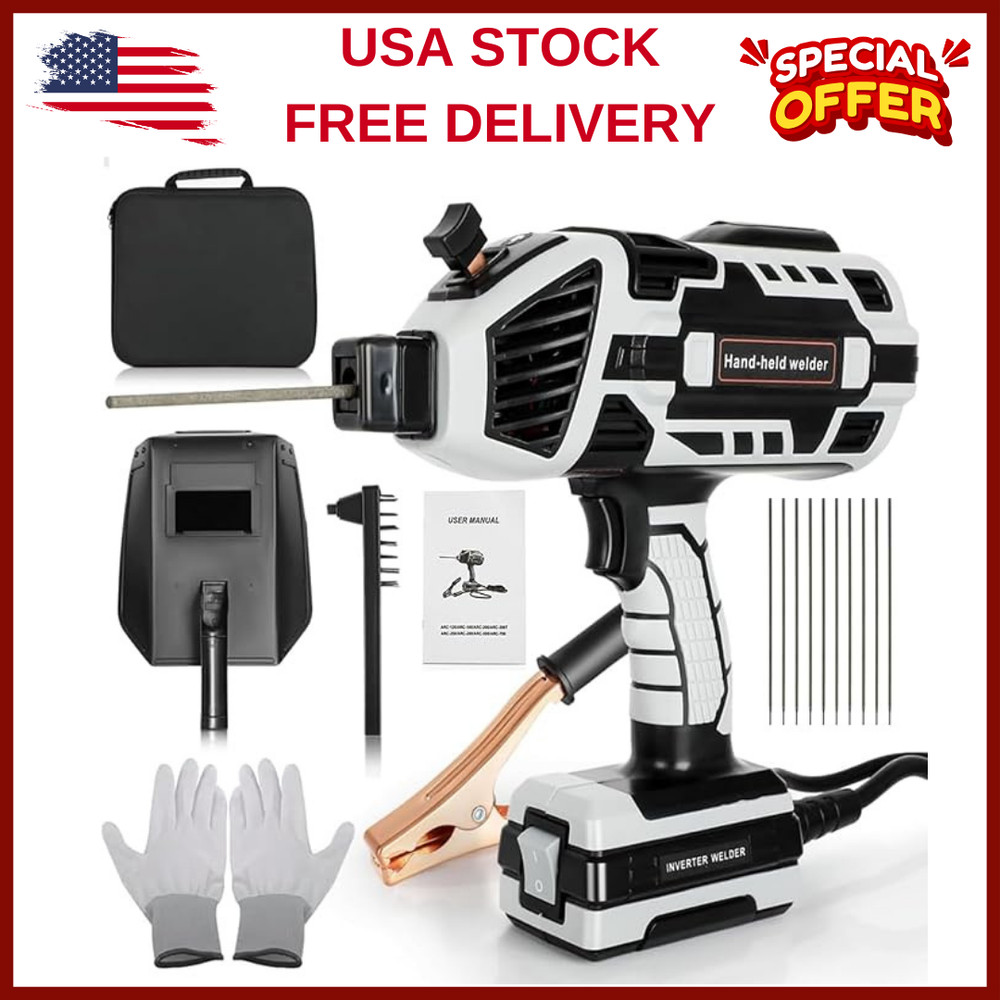 Saker Portable Electric Welding Machine,110V Portable Welder Handheld with IG