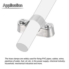 10Pcs Pipe Support Pipe Bracket Clamp Wall Mount Ceiling Mount for 32mm Pipe