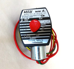 ASCO Red-Hat II 1/4″ NPT 3-Way Stainless Solenoid Valve EF8003G1