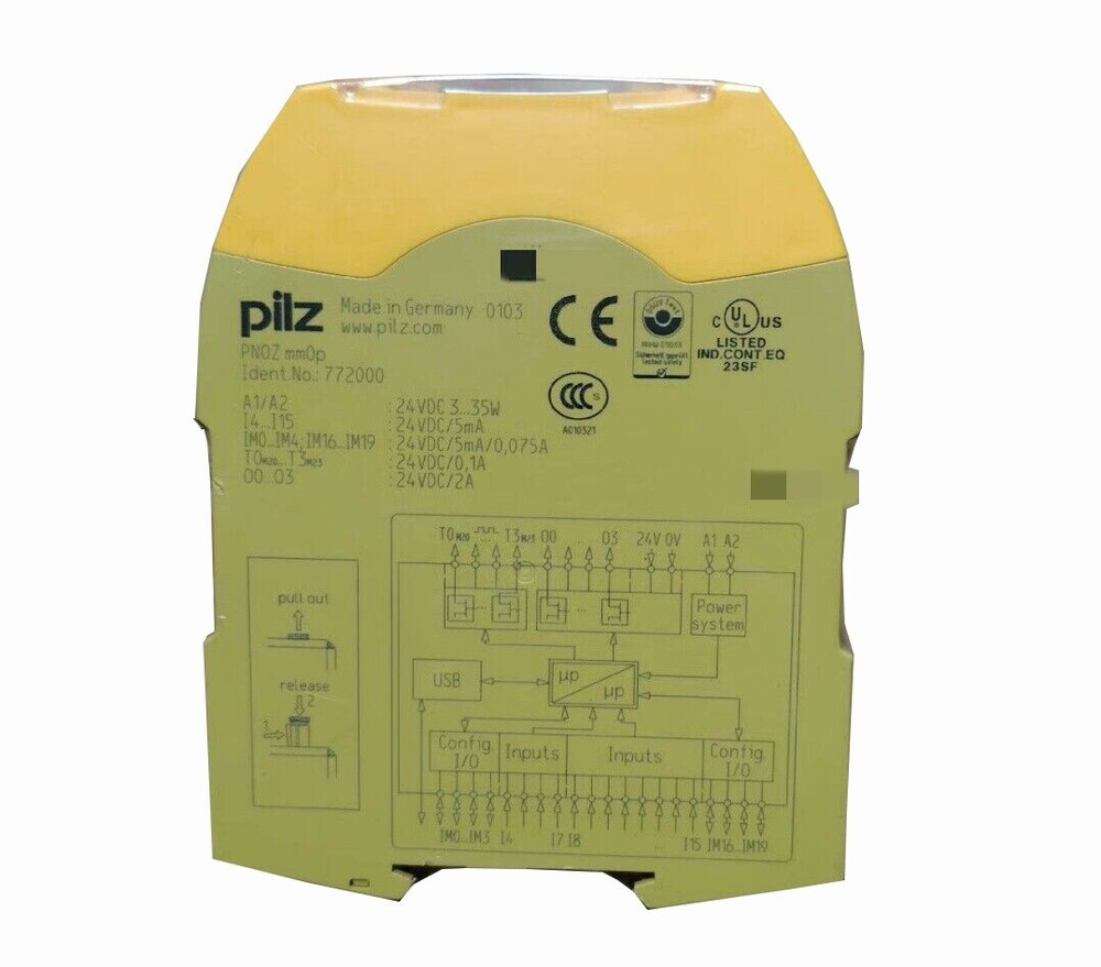 772000 NEW PILZ PNOZ PZE X4V8 751134 Safety Relay