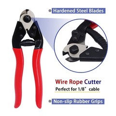 1000FT 1/8″ T316 Stainless Steel Cable, Wire Rope Aircraft Cable for Deck Cab…