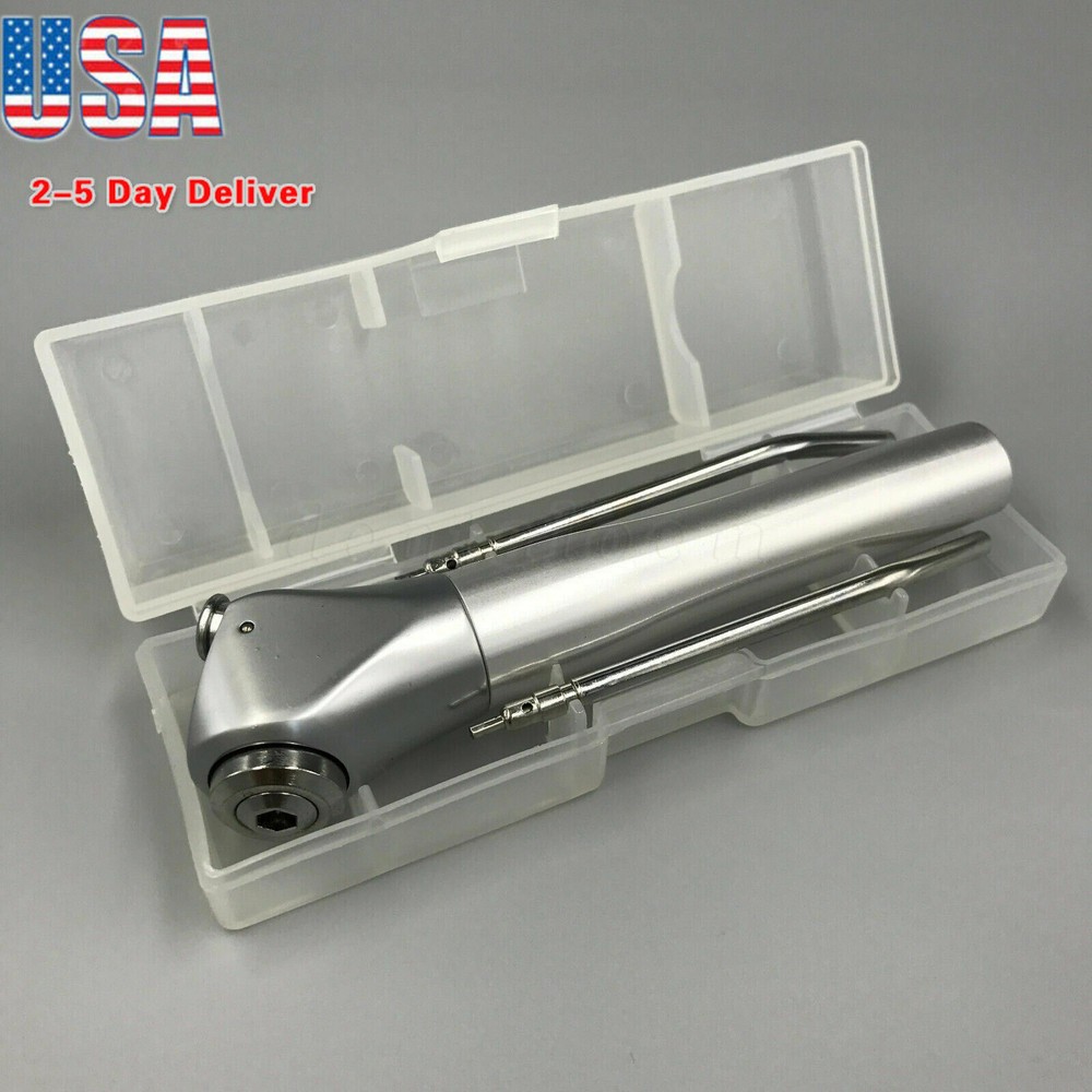Dental 3 Way Air Water Syringe Triple Spray Handpiece with 2* Nozzles Tubes Kit