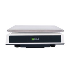U.S. Solid Tabletop Bench Scale 57×0.0002lb / 26kgx0.1g Stainless Steel Platform