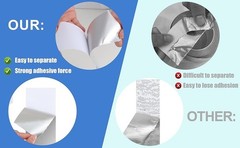 Aluminum Foil Tape 2″ x 65ft | 3.9 Mil High-Temp HVAC Tape for Ductwork & Vents*