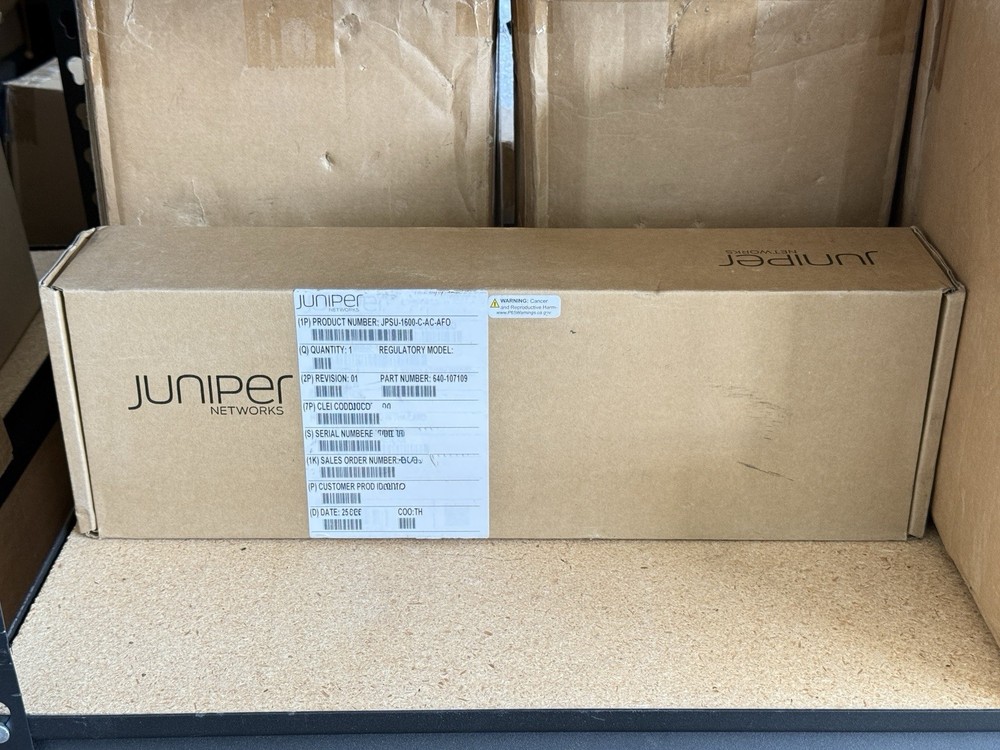 JUNIPER JPSU-1600-C-AC-AFO 1600W AC F-B Air Switch Power Supply