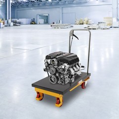 500lbs Hydraulic Lift Table Cart Steel Scissor Lift Table Hydraulic Lift Trolley