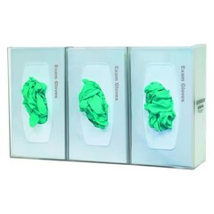 Bowman Dispensers Gl300-1214 Glove Dispenser, Polycarbonate, Holds (3) Boxes