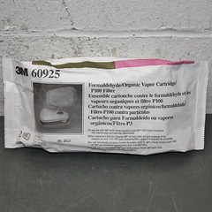 EXPIRED 06/2025 – (3 Pairs) 3M Combination Cartridge Filter 60925, Bayonet OV FM