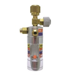 Uniweld NV1 Nitro Vue Flow Indicator with 1/4″ Flare Fittings