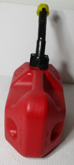 BLITZ 1 GALLON 4 OUNCE GAL OZ PLASTIC VENTED GAS CAN FUEL JUG SELF VENTING