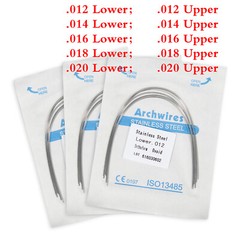 Dental Orthodontic Arch Wire Stainless Steel Round Use For Bracket Braces