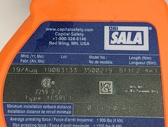 DBI SALA 3500219 NANO LOK EDGE QUICK CONNECT SELF RETRACTING LIFELINE 8 ft *NEW*