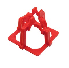 Hercules Plastic 1-1/2″ Rebar Chair – (50 Count) Superior Strength 1.5″, Red