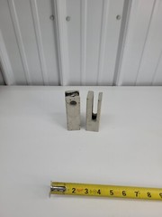 Air Cylinder Clevis Rods Heavy Duty 3/4 Pin Hole 5/8 Thread Qty 1 Yellow Gray b4