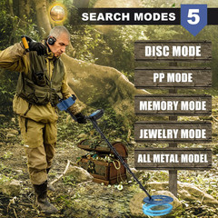 Metal Detector for Adults Waterproof-Professional Higher Accuracy Gold Detector