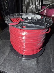 12 AWG THHN Stranded Copper Wire, Nylon Insulation, Red, 500 ft