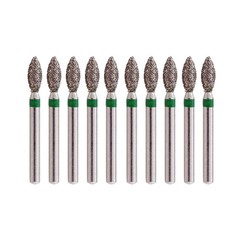 Dental Diamond Bur FG 368/023C 368/023F Egg Football High Speed Coarse Fine Grit