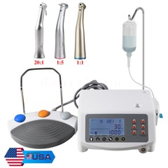 Surg Sistema motor implante quirúrgico dental 20:1/1:5/1:1 LED Pieza de mano
