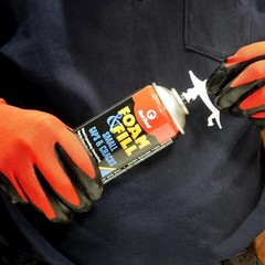 Spray Foam & Fill Small Gaps & Cracks Expanding Insulation, Polyurethane Seal…