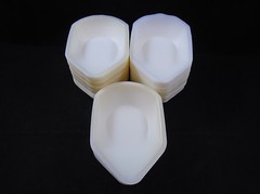 NEW FISHERBRAND Plastic Polystyrene 5.25” x 3.5” x 1″ Pour Boats (Lot of 250)