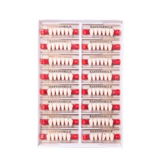Dental False Teeth At Home Tooth Replacement Acrylic Resin Teeth Shade A1/A2/A3