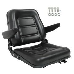 Universal Forklift Seat, Tractor Seat with Switch,Armrest for Tractor