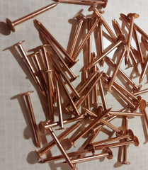 1 3/4″ Smooth Shank Solid Copper Slating Nails 10 gauge (50 pcs)