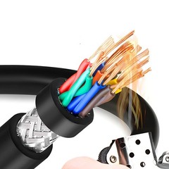 RVSP 485 Signal Wire Double Twisted Shielded Cable 2/4/6/8~20-Core 0.15mm²-1mm²