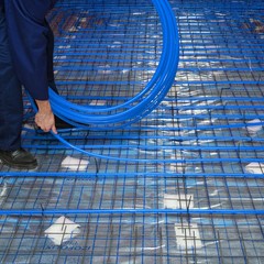 VEVOR 1/2” x 300ft Blue PEX-B Tubing/Pipe for Potable Water with Pipe Cutter