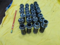 25 pc LOT of SOUTHWICK & MEISTER USA TF24 CNC COLLETS