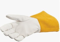 3 Pairs Goat Leather Tig Welding Safety PPE Gloves