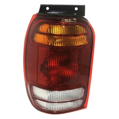 Driver Tail Light Assembly Red/Clear/Amber Lens w/o Bulb Ford Mountaineer 98-01