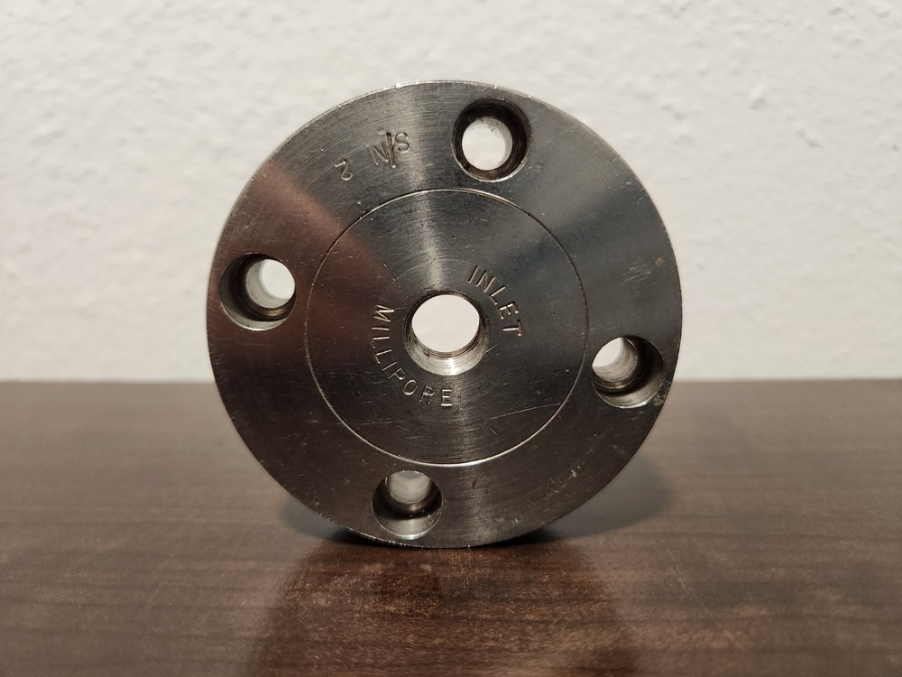 Millipore 47mm Stainless Steel High Pressure Filter Holder – Parts/Repair