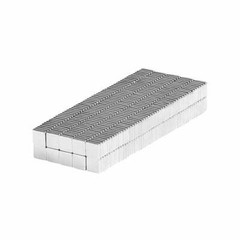 1/8 x 1/8 x 1/32 Inch Tiny Neodymium Rare Earth Block Magnets N52 (500 Pack)