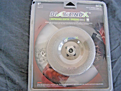 CGW DiamondX Depressed Center Grinding Disc 6″ x 5/8-11 for Cutting and Grinding