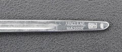 AESCULAP MA202R Bard-Parker Scalpel Handle, #9, 115 mm