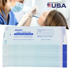 3.5″x10″ Dental Self Seal Sterilization Pouches Pouch Autoclave, Sterilizer Bags