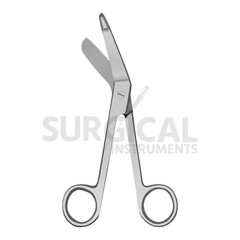 Left Handed Lister Bandage Scissors 5.50″ Stainless Steel German Grade