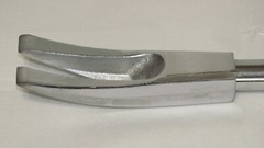 36″ Halligan bar with Nickel Finish. Hardened High Carbon Steel. 11 Lbs – D
