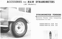 P-400A Hydra-Gauge Tractor PTO Dyno M&W Gear Co. Dynamometer Owner’s Manual