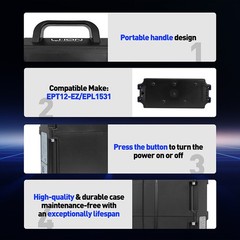 24V 20Ah Lithium Battery EL20_U for Big Joe LPT26 LPT33 T40 EP Pallet Truck Jack