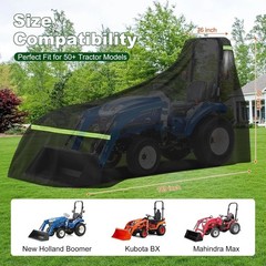Tractor Cover Waterproof Heavy Duty, 600D Oxford Cloth with Air Vents, Tracto…