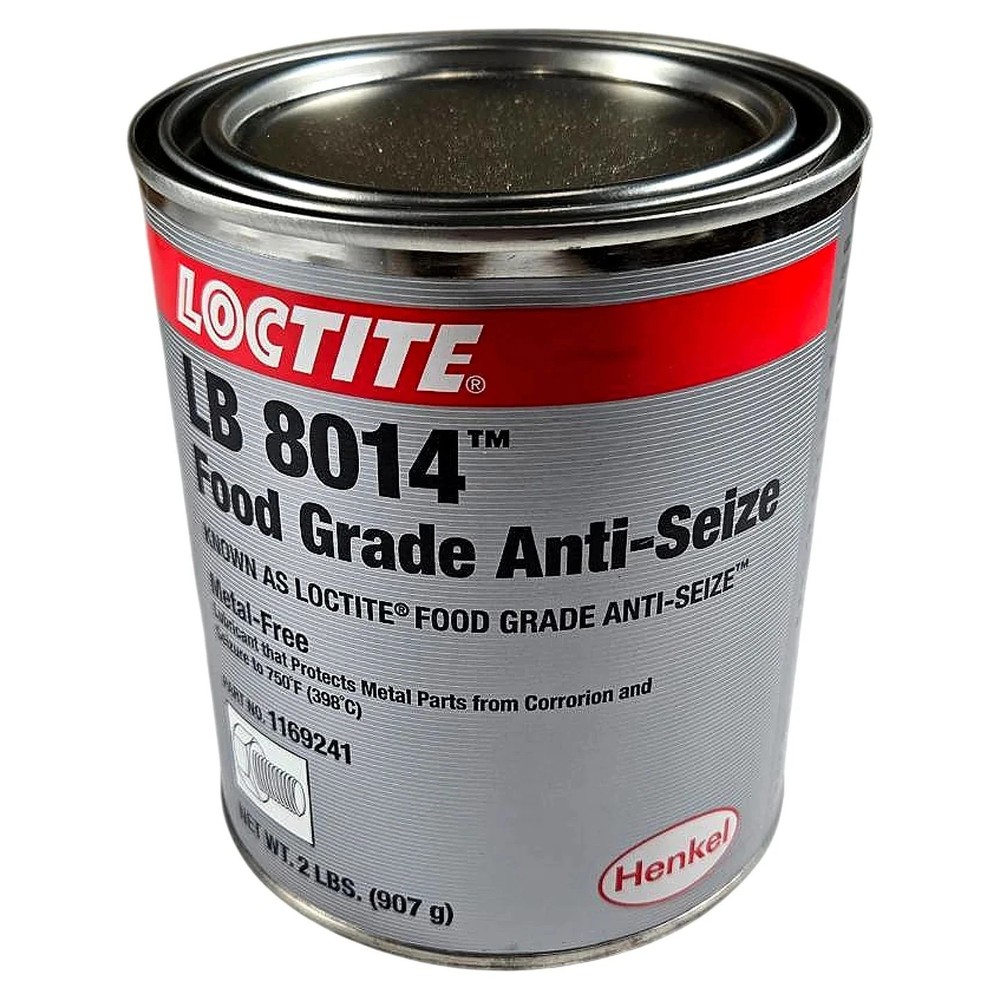 LOCTITE LB 8014 FOOD GRADE ANTI-SEIZE LUBRICANT 2 LB CAN-1169241-FREE SHIP-BIN 3