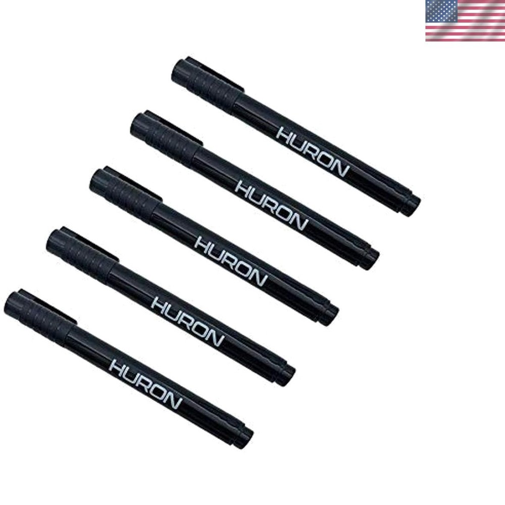 Ambidextrous Counterfeit Detection Pen Set – 5 Durable Money Authenticator Pens
