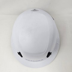 STUDSON SHK-1 Type II Full Brim Non-Vented Safety Helmet White, Third Party Logo