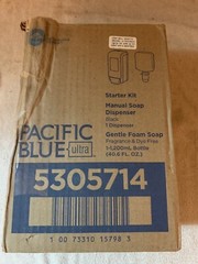 Pacific Blue Ultra‚ Manual Soap & Sanitizer Dispenser Starter Kit by GP PRO