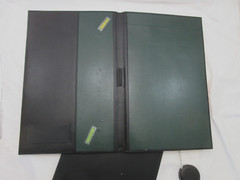 Legal Size Portfolio Leather Graphic Image Black